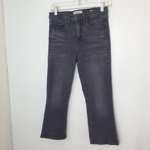 Nili Lotan High Waisted Vianca Capri Jeans - Basalt Wash 27